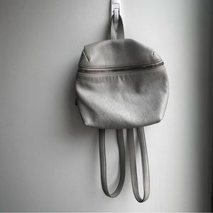 KARA Leather Mini Backpack